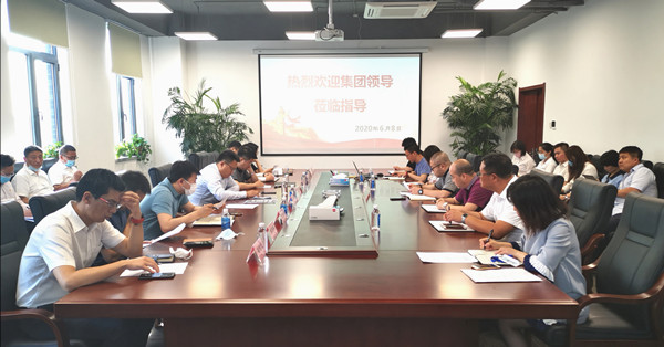 集團黨委副書記、總經(jīng)理吳波一行到沈陽航空工業(yè)發(fā)展有限公司調(diào)研指導(dǎo)